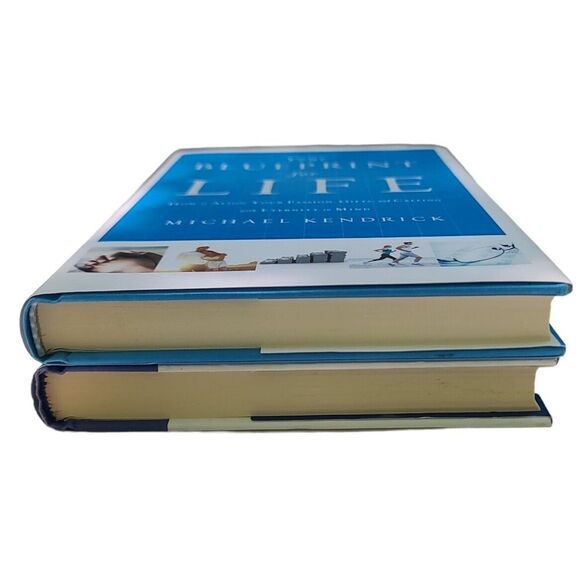 Your Blueprint for Life & Be The Message 2 Books Kendrick /Shook Faith Eternity - Picture 2 of 4